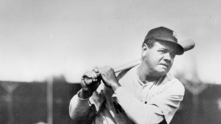 Babe Ruth of the Yankees.