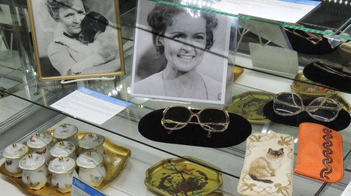 Betty White's oversized glasses were estimated to be worth between $200-$300. (Emily Rahhal/Patch)